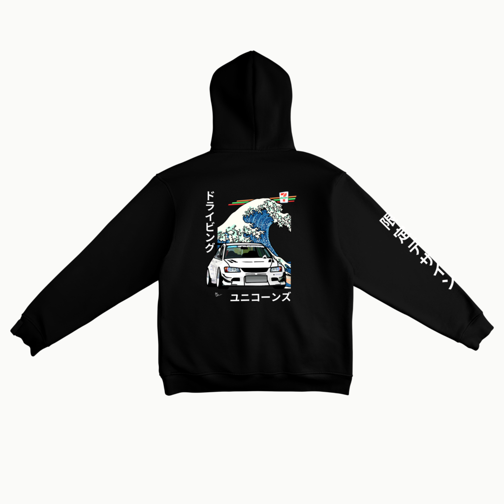 Japanese Exclusive Hoodie Back